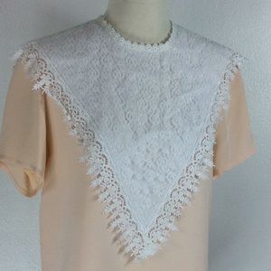 Vintage Handmade Cottagecore Detachable Collar